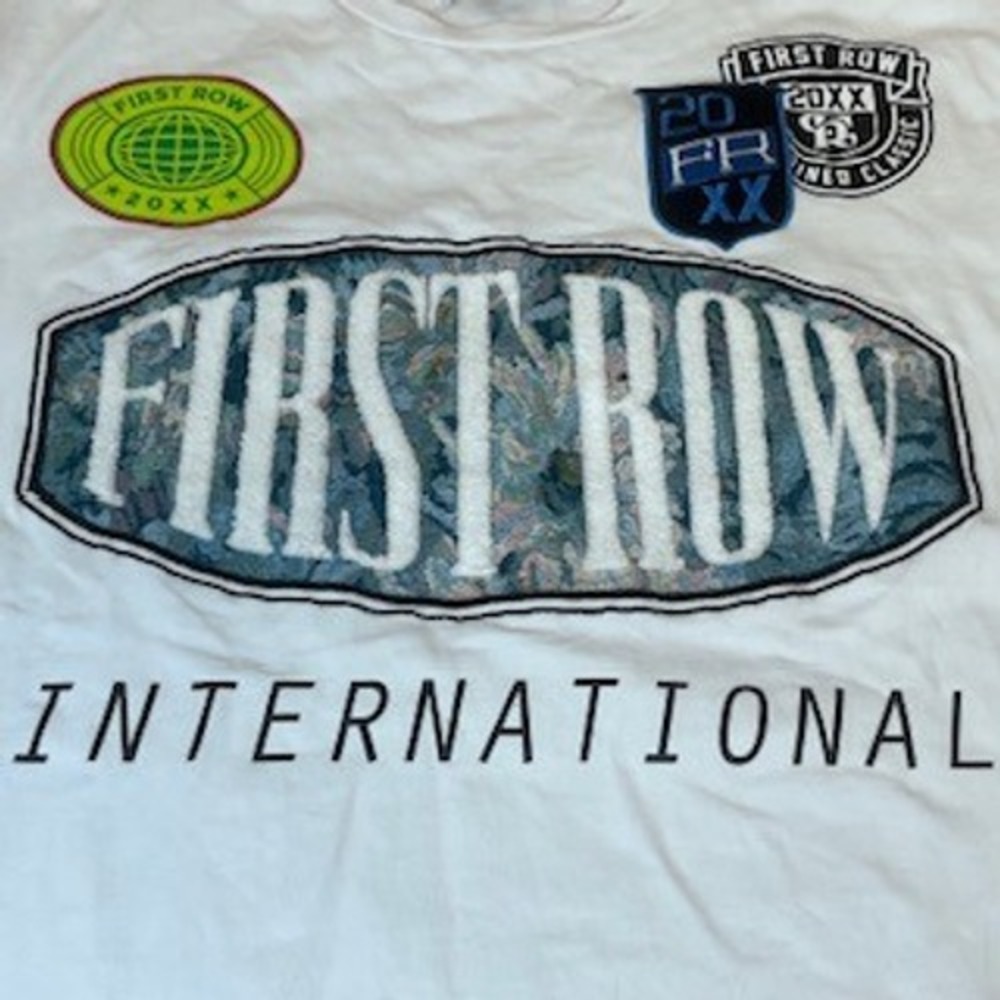 FIRST ROW INTERNATIONAL Mens White Graphic T Shirt XXL "The World Is Yours" - Picture 2 of 7